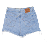 LEVI'S BIG E Womens Denim Shorts Blue M W30