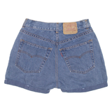 LEVI'S 501 Womens Denim Shorts Blue M W29