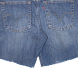 LEVI'S 501 Womens Denim Shorts Blue XS W26