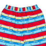 Mens Casual Shorts Red Striped L W28