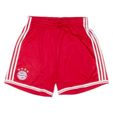 ADIDAS Bayern Munich Mens Sports Shorts Red L W30
