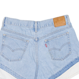 LEVI'S BIG E Womens Denim Shorts Blue M W30