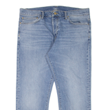 CARHARTT WIP Mens Jeans Blue Regular Straight Stone Wash W36 L26