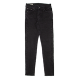 LEVI'S Taper BIG E Mens Jeans Black Slim Skinny W27 L30