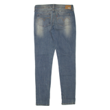 LEVI'S Low Rise Womens Jeans Blue Slim Skinny Stone Wash W29 L32