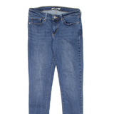 LEVI'S 711 Womens Jeans Blue Slim Skinny Stone Wash W28 L32