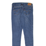 LEVI'S 711 Womens Jeans Blue Slim Skinny Stone Wash W28 L32