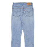 LEVI'S 501S Jeans Distressed Mens Blue Skinny Straight Acid Wash W24 L32