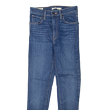 LEVI'S Mile High BIG E Womens Jeans Blue Slim Skinny W26 L27