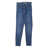LEVI'S Mile High BIG E Womens Jeans Blue Slim Skinny W26 L27