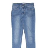 LEVI'S 710 Womens Jeans Blue Slim Skinny Stone Wash W27 L29