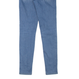 LEVI'S 710 Womens Jeans Blue Slim Skinny Stone Wash W27 L29