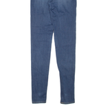LEVI'S Mile High Womens Jeans Blue Slim Skinny Stone Wash W24 L32