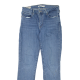 LEVI'S 712 BIG E Womens Jeans Blue Slim Straight W28 L28