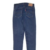 LEVI'S 710 Womens Jeans Blue Slim Skinny W24 L32