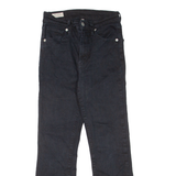 LEVI'S BIG E Womens Jeans Black Regular Bootcut W25 L26