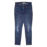 LEVI'S 721 Womens Jeans Blue Slim Skinny Stone Wash W30 L30