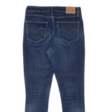 LEVI'S 721 Womens Jeans Blue Slim Skinny Stone Wash W30 L30
