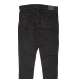 LEVI'S 710 Womens Jeans Black Slim Skinny W28 L30