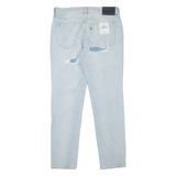 LEVI'S Made & Crafted Distressed Womens Jeans Blue Slim Tapered W28 L27