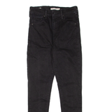 LEVI'S Mile High BIG E Womens Jeans Black Slim Skinny W26 L28