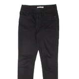 LEVI'S 721 High Rise Womens Jeans Black Slim Skinny W27 L30