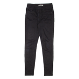 LEVI'S 721 High Rise Womens Jeans Black Slim Skinny W27 L30