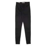 LEVI'S Mile High BIG E Womens Jeans Black Slim Skinny W27 L30