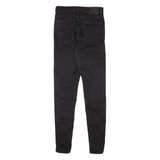 LEVI'S Mile High BIG E Womens Jeans Black Slim Skinny W27 L30