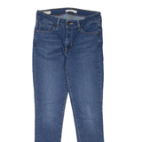 LEVI'S 711 BIG E Womens Jeans Blue Slim Skinny W26 L28