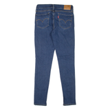 LEVI'S 711 BIG E Womens Jeans Blue Slim Skinny W26 L28