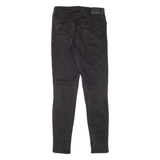 LEVI'S 721 High Rise Womens Jeans Black Slim Skinny W28 L30