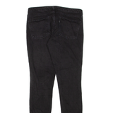 LEVI'S Womens Jeans Black Slim Skinny W29 L32