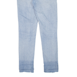 LEVI'S 711 Distressed Womens Jeans Blue Slim Skinny Stone Wash W27 L27