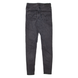 LEVI'S Mile High BIG E Womens Jeans Black Slim Skinny W30 L32