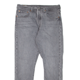 LEVI'S 501S Jeans Womens Grey Skinny Straight W31 L28