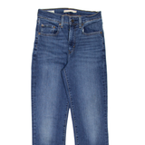 LEVI'S 724 BIG E High Rise Womens Jeans Blue Regular Straight W25 L25