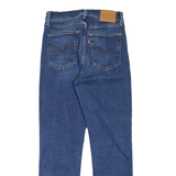 LEVI'S 724 BIG E High Rise Womens Jeans Blue Regular Straight W25 L25