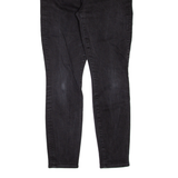 GAP Super High Rise Womens Jeans Black Slim Skinny W30 L27
