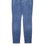 GAP High Rise Distressed Womens Jeans Blue Slim Skinny W30 L30