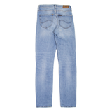 LEE Elly Womens Jeans Blue Slim Straight W24 L31
