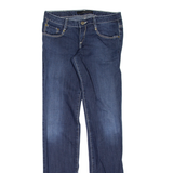 CALVIN KLEIN JEANS Womens Jeans Blue Slim Straight W28 L32