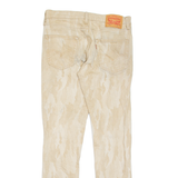 LEVI'S 511 Jeans Camouflage Mens Beige Slim Straight W31 L32