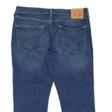 LEVI'S 511 Jeans Mens Blue Slim Straight Stone Wash W36 L24