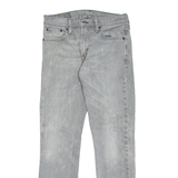 LEVI'S 511 Jeans Mens Grey Slim Straight W30 L30