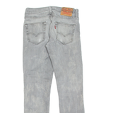 LEVI'S 511 Jeans Mens Grey Slim Straight W30 L30