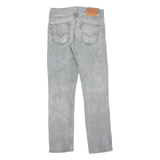 LEVI'S 511 Jeans Mens Grey Slim Straight W30 L30