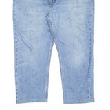 LEVI'S 502 Jeans Mens Blue Regular Tapered Stone Wash W38 L24