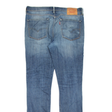 LEVI'S 510 Jeans Mens Blue Slim Skinny Stone Wash W36 L34