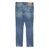LEVI'S 510 Jeans Mens Blue Slim Skinny Stone Wash W36 L34